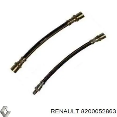 8200052863 Renault (RVI) tubo flexible de frenos trasero