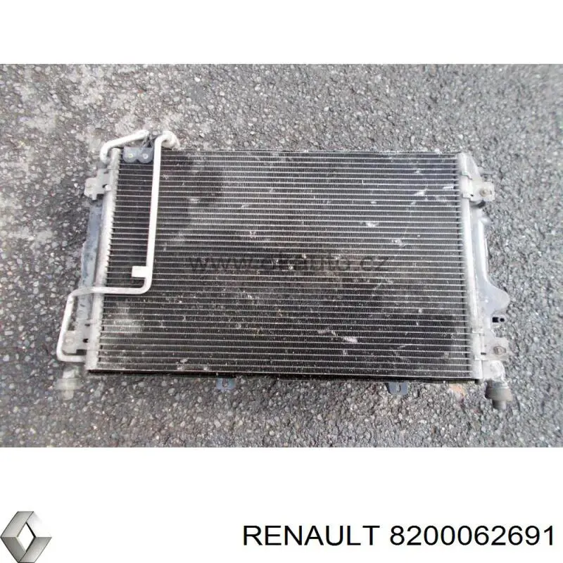 8200062691 Renault (RVI) radiador refrigeración del motor