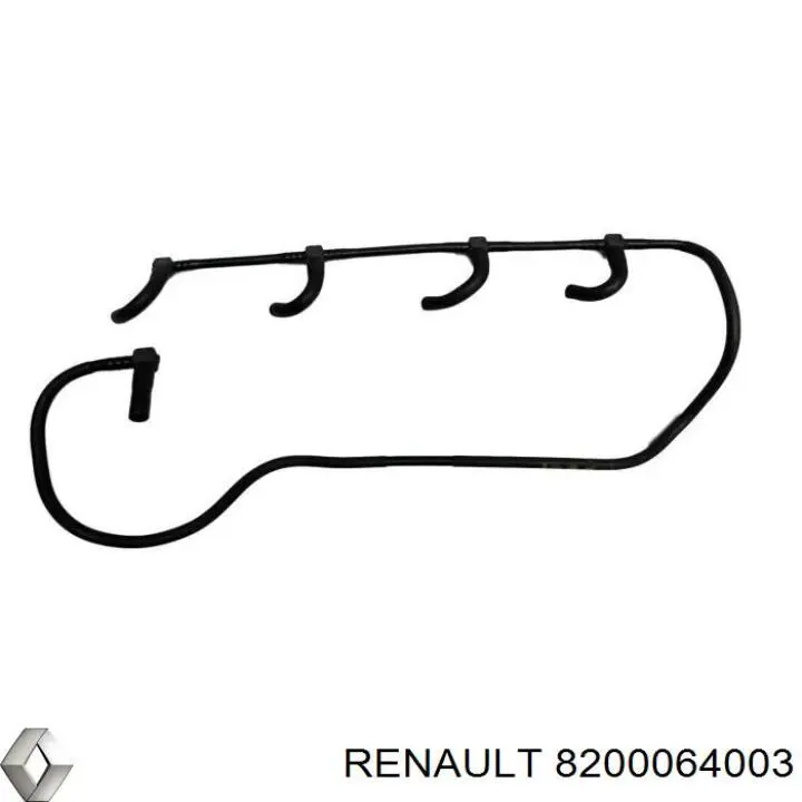 8200064003 Renault (RVI) tubo de combustible atras de las boquillas