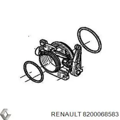  Junta cuerpo mariposa para Dacia Duster HS