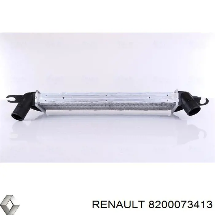 8200073413 Renault (RVI) radiador de aire de admisión