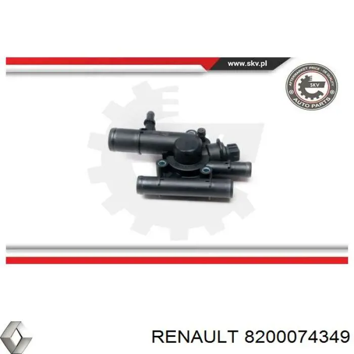 8200074349 Renault (RVI) termostato, refrigerante