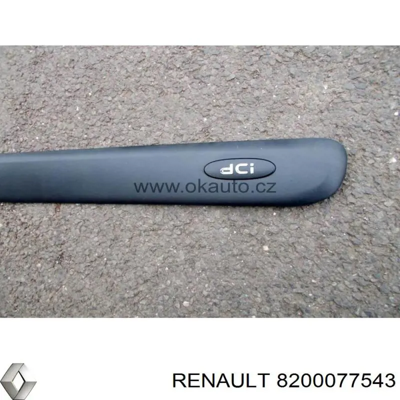  Moldura de la puerta delantera derecha para Renault Kangoo KC0