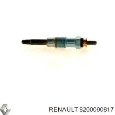 8200090817 Renault (RVI) bujía de incandescencia