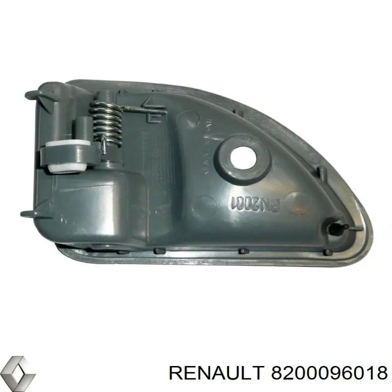  Manecilla de puerta, equipamiento habitáculo, delantera derecha para Renault Twingo 1 