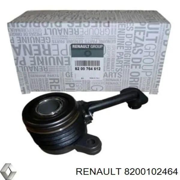 8200102464 Renault (RVI) cilindro esclavo de el embrague cojinete de liberacion