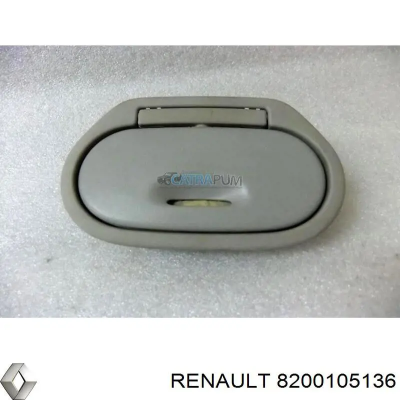 8200105136 Renault (RVI) retrovisor interior