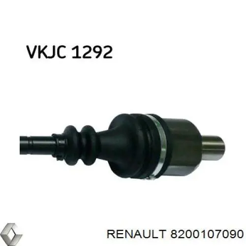 8200107090 Renault (RVI) árbol de transmisión delantero derecho