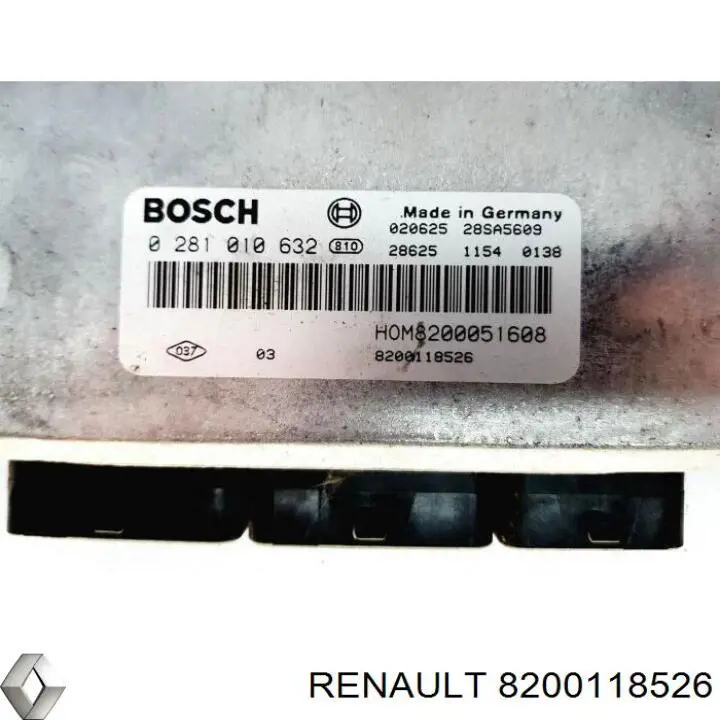 8200118526 Renault (RVI) centralina del motor / modulo de control del motor (ecu)