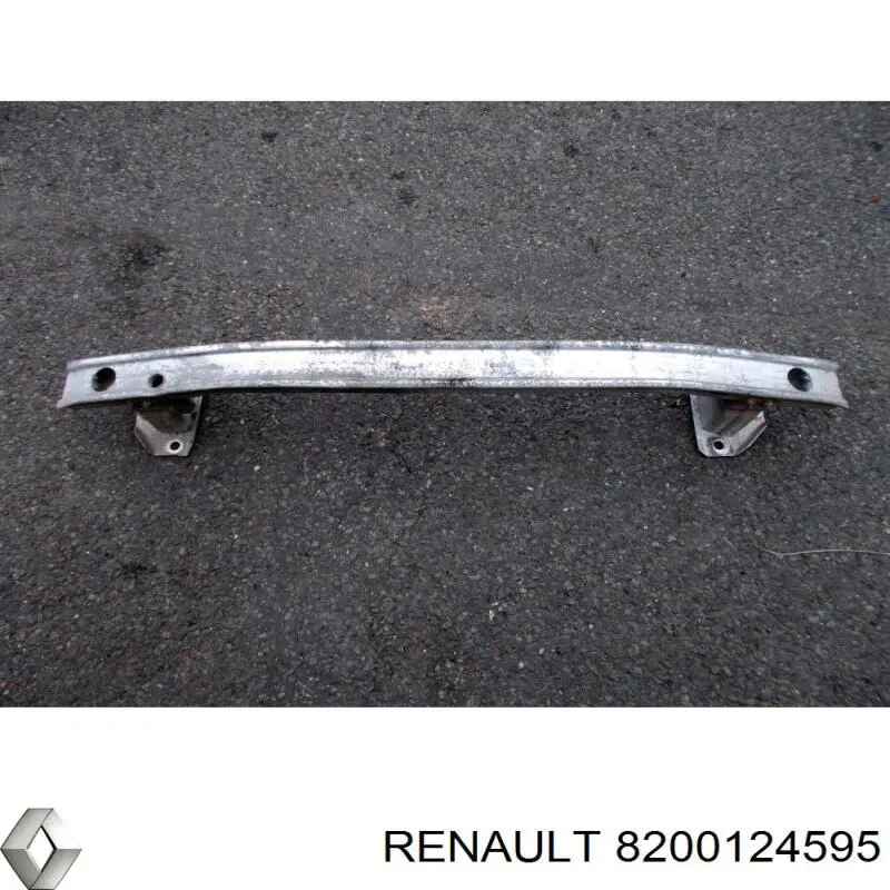  Refuerzo parachoque delantero para Renault Modus JP0