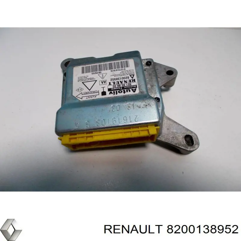  Procesador Del Modulo De Control De AIRBAG para Renault Laguna 2 