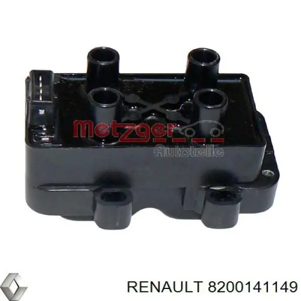 8200141149 Renault (RVI) bobina de encendido