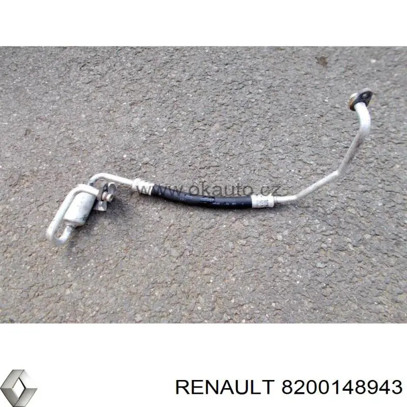  Tubería de alta presión, aire acondicionado, de compresor aire acondicionado a condensador para Renault Laguna 2 