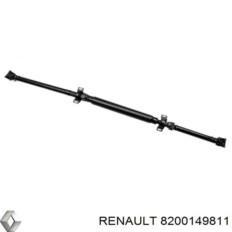  Árbol cardán trasero completo para Renault Kangoo KC0