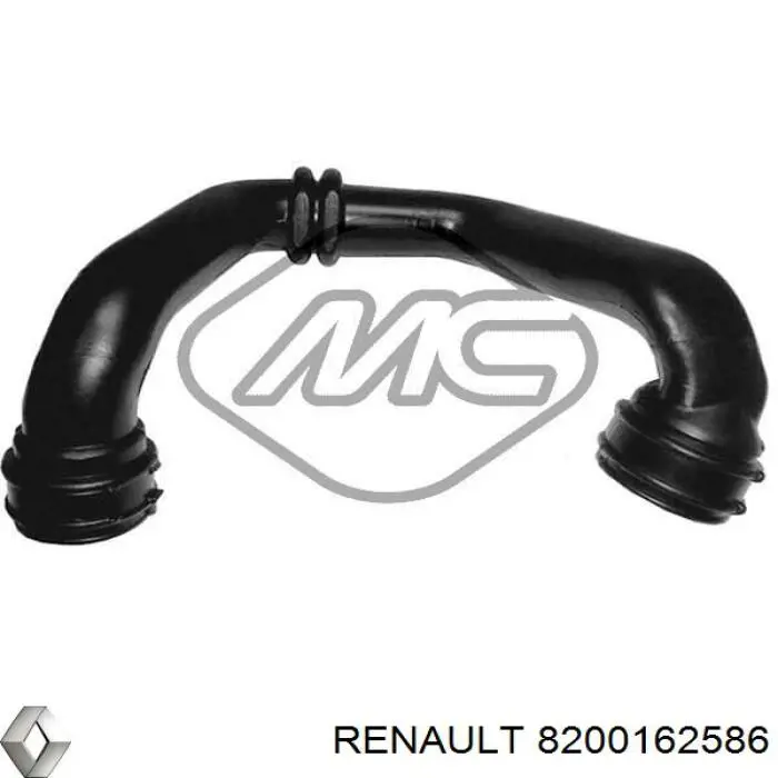 8200162586 Renault (RVI) tubo de turbina de escape