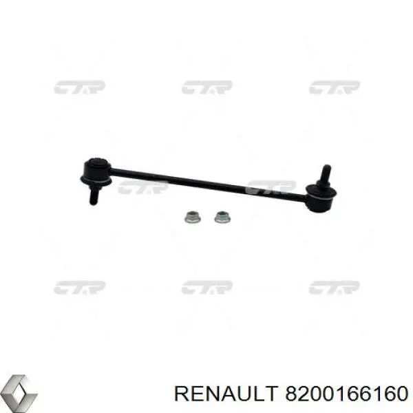 8200166160 Renault (RVI) soporte de barra estabilizadora delantera