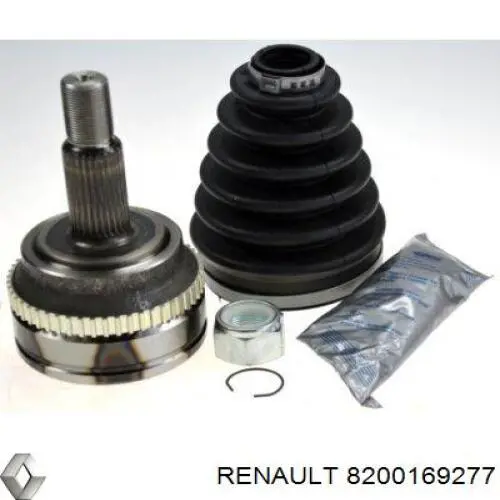 8200169277 Renault (RVI) árbol de transmisión delantero derecho