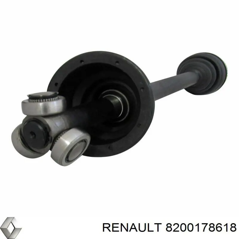 8200178618 Renault (RVI) árbol de transmisión delantero izquierdo