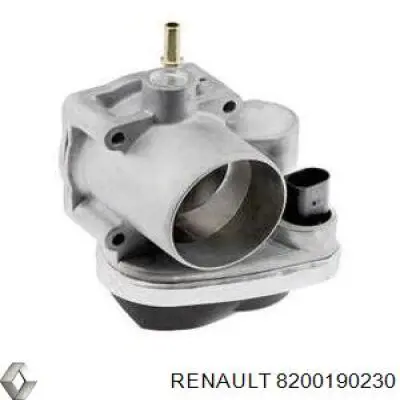 8200190230 Renault (RVI) cuerpo de mariposa completo