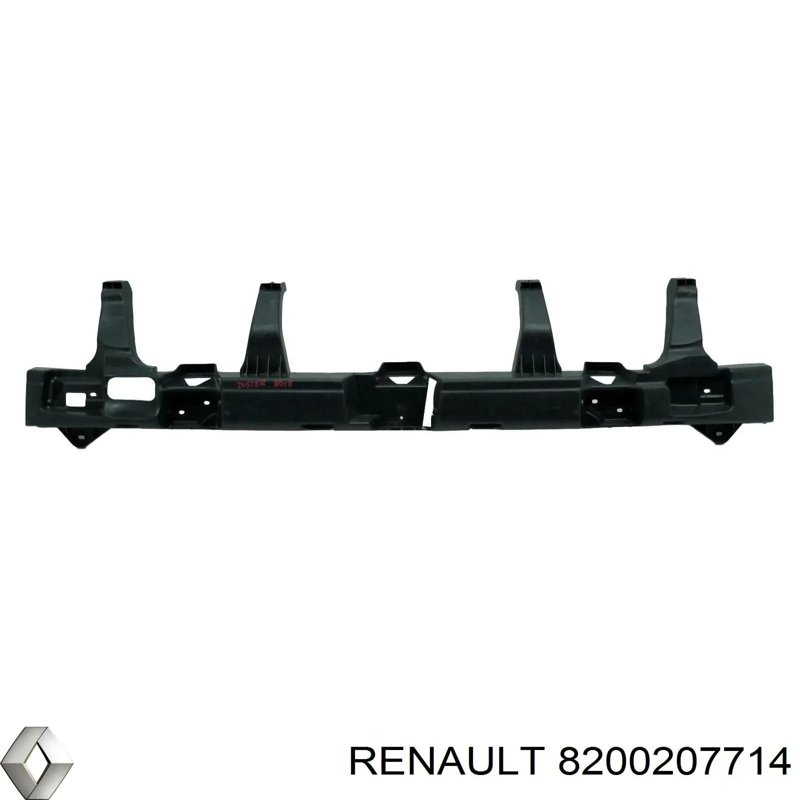  Refuerzo paragolpes trasero para Renault Scenic 2 