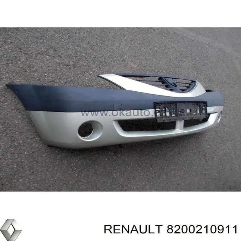 8200210911 Renault (RVI) parachoques delantero