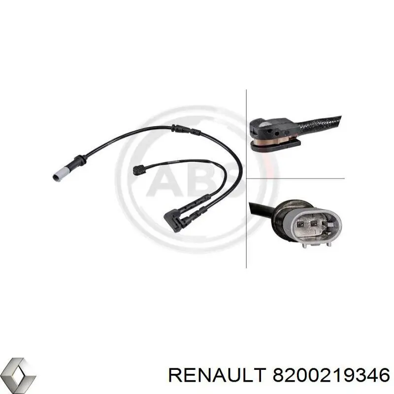  Amortiguador Para Porton Trasero (3/5 Puertas Traseras (Lisas) para Renault Modus JP0