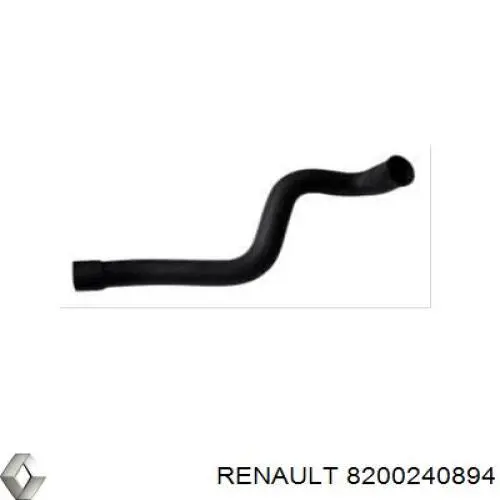 8200240894 Renault (RVI) tubo flexible de aire de sobrealimentación superior