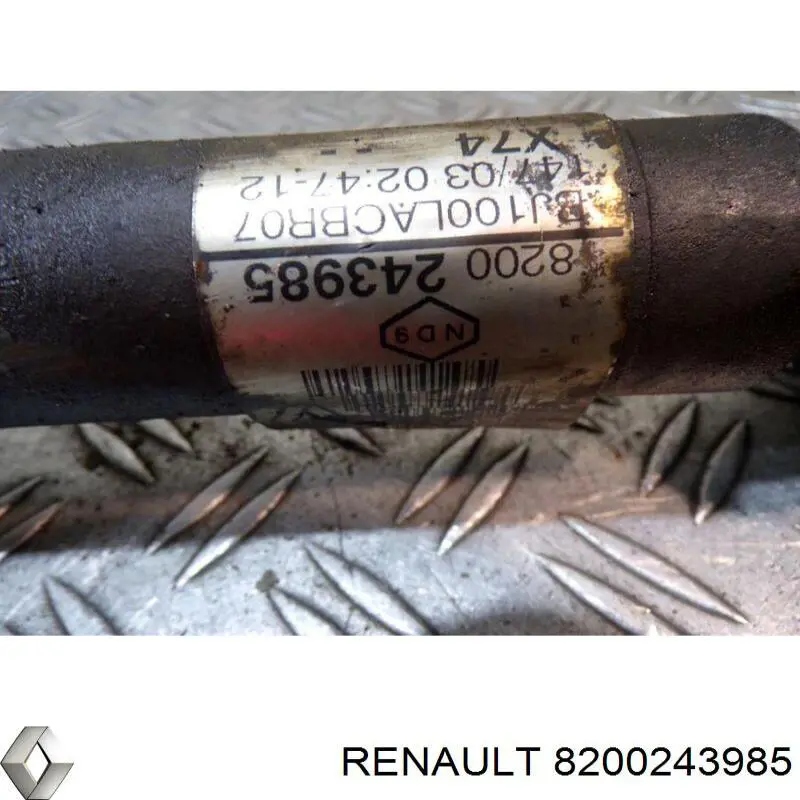 8200470130 Renault (RVI) árbol de transmisión delantero izquierdo