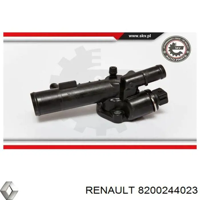 8200244023 Renault (RVI) caja del termostato