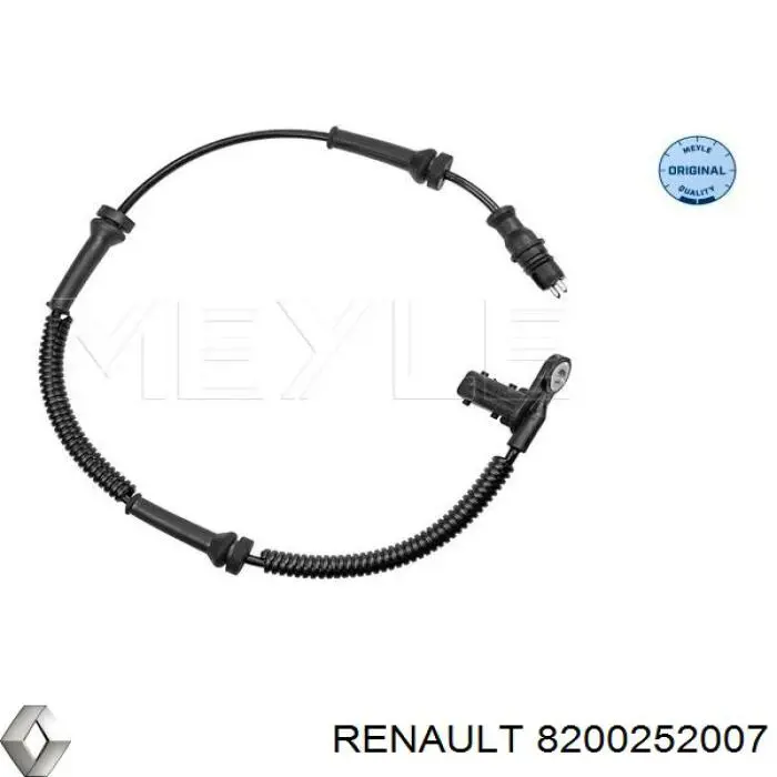 8200252007 Renault (RVI) sensor abs delantero