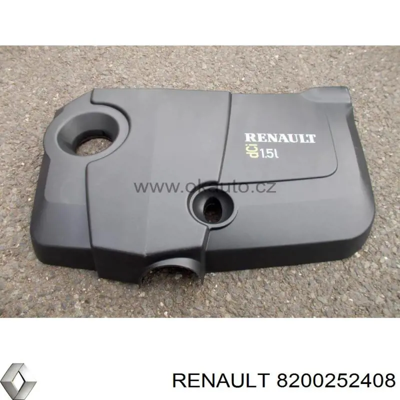  Cubierta de motor decorativa para Renault Megane 2 