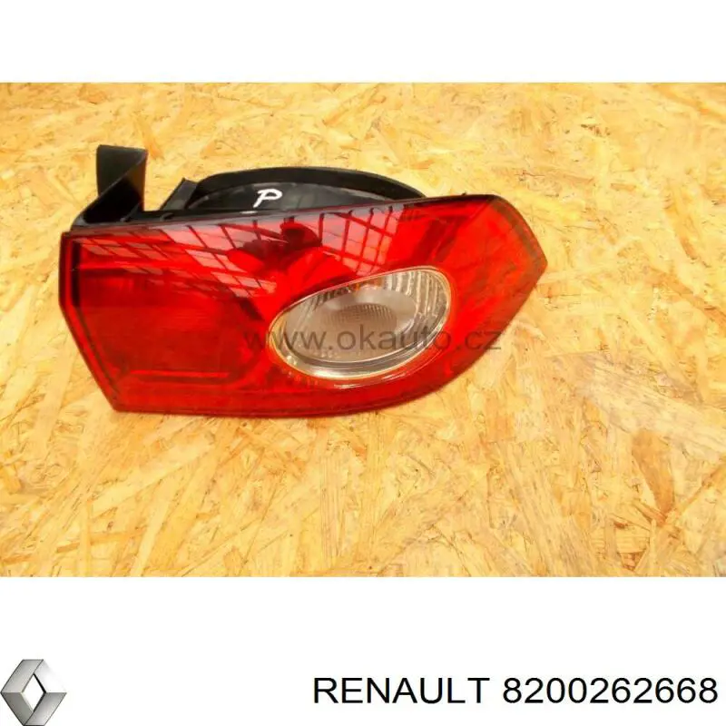 8200262668 Renault (RVI) piloto posterior exterior derecho