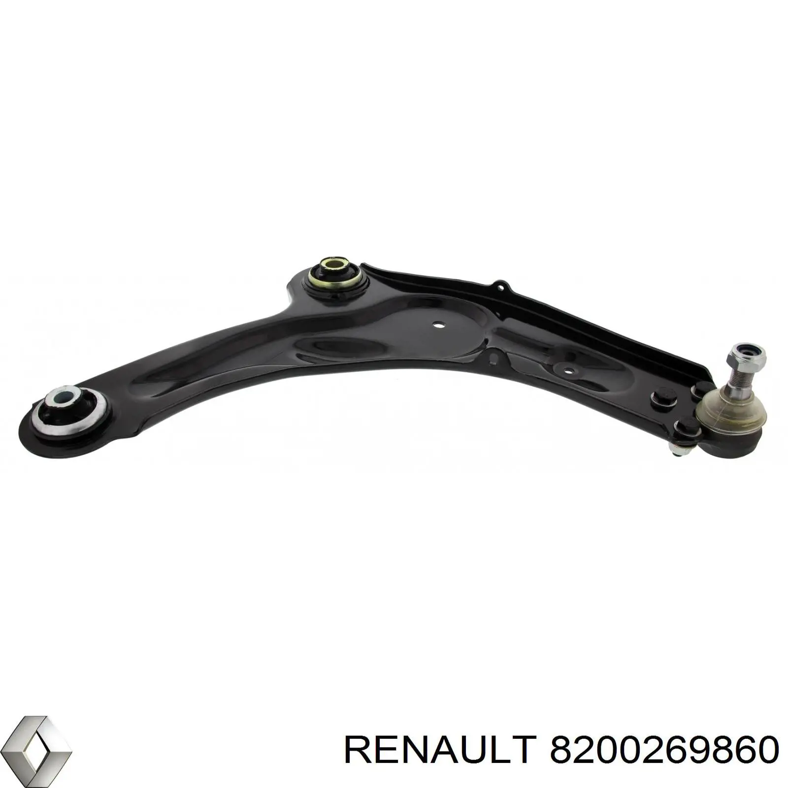 8200269860 Renault (RVI) barra oscilante, suspensión de ruedas delantera, inferior derecha