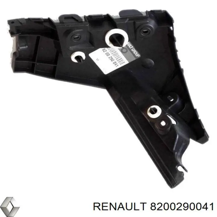  Soporte de parachoques trasero derecho para Renault Clio 3 