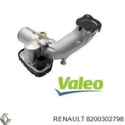 8200302798 Renault (RVI) cuerpo de mariposa completo