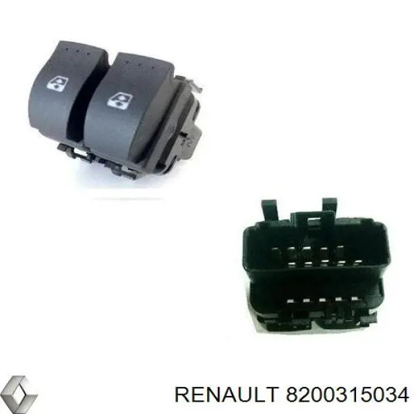 8200315034 Renault (RVI) unidad de control elevalunas delantera izquierda