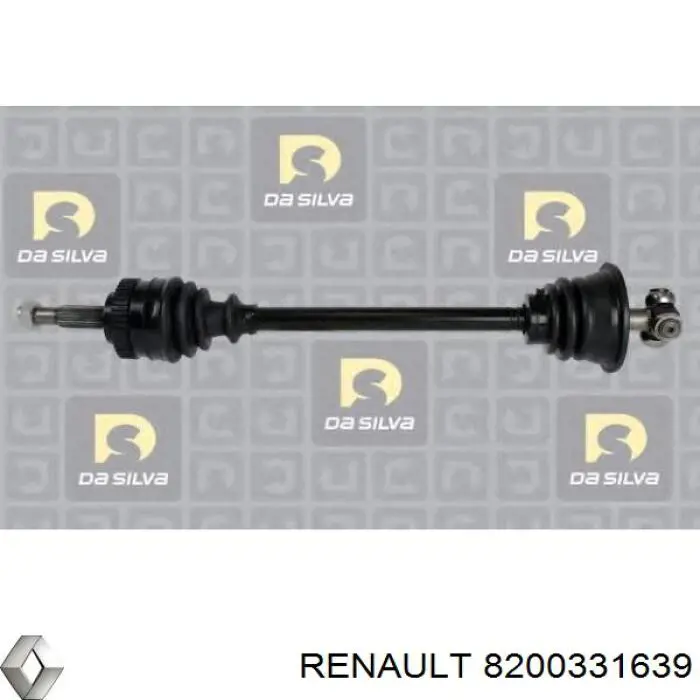 8200331639 Renault (RVI) árbol de transmisión delantero izquierdo