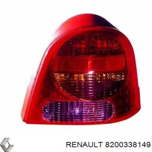 8200338149 Renault (RVI) piloto posterior exterior izquierdo