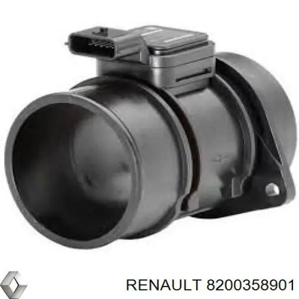 8200358901 Renault (RVI) sensor de flujo de aire/medidor de flujo (flujo de aire masibo)