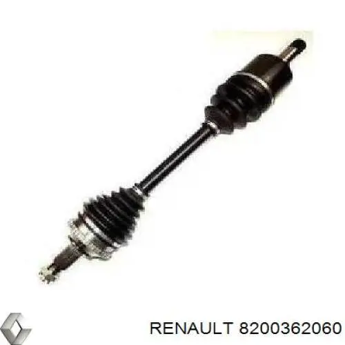 8200362060 Renault (RVI) árbol de transmisión delantero derecho