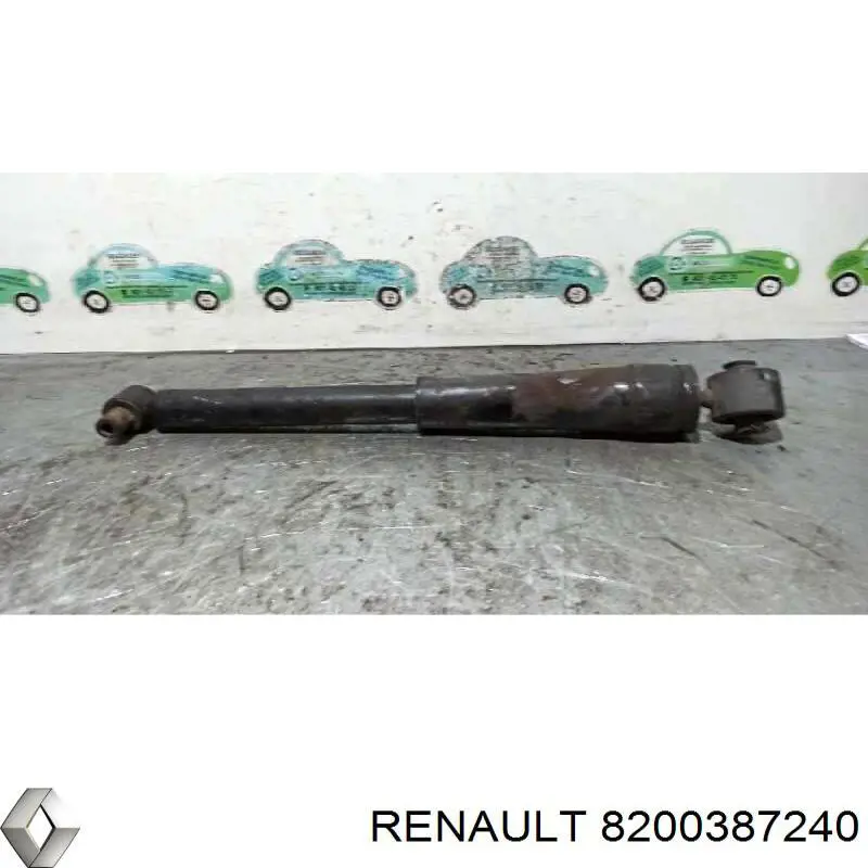 8200387240 Renault (RVI) amortiguador trasero