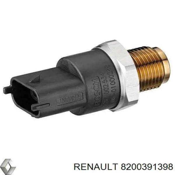 8200391398 Renault (RVI) sensor de presión de combustible