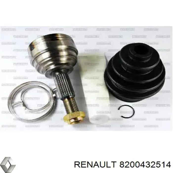 8200432514 Renault (RVI) árbol de transmisión delantero izquierdo