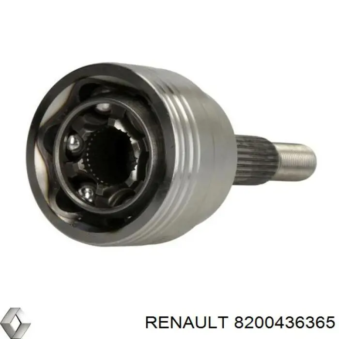 8200436365 Renault (RVI) árbol de transmisión delantero derecho