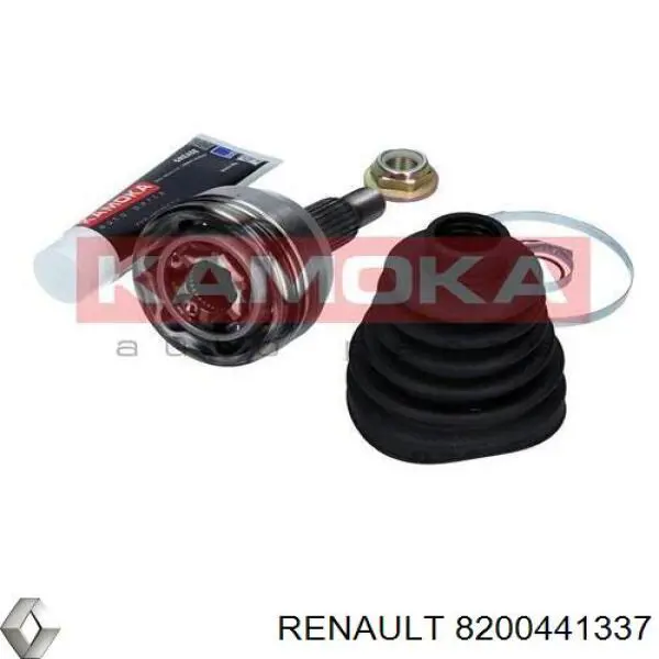 8200441337 Renault (RVI) árbol de transmisión delantero izquierdo