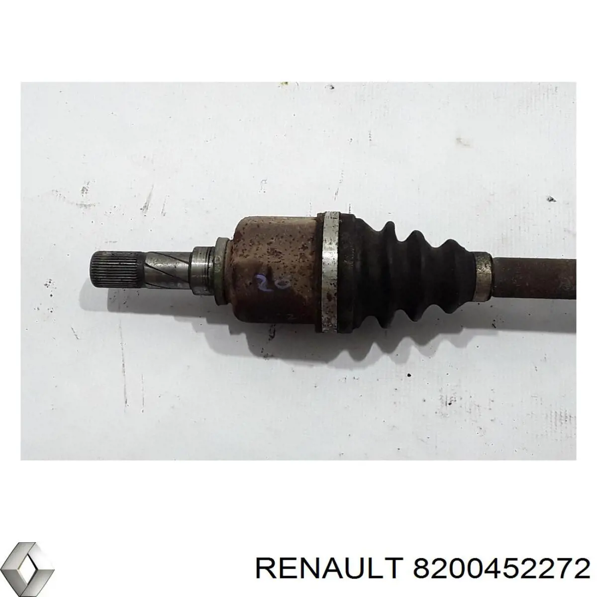 8200452272 Renault (RVI) árbol de transmisión delantero izquierdo