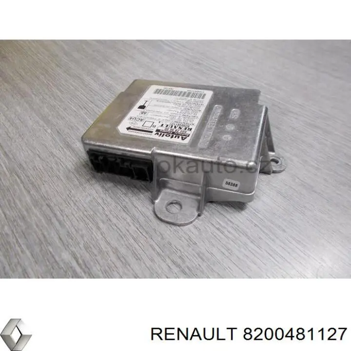  Procesador Del Modulo De Control De AIRBAG para Renault Megane 2 