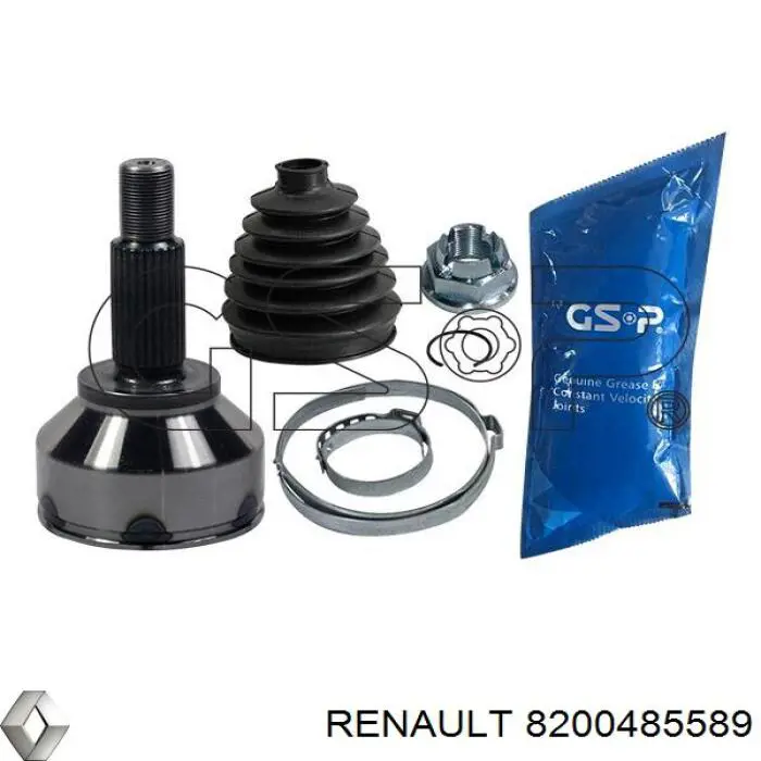 8200485589 Renault (RVI) árbol de transmisión delantero izquierdo