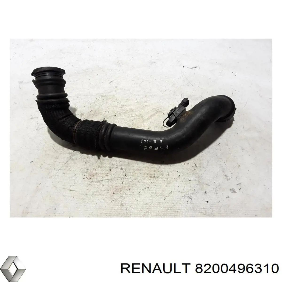 8200496310 Renault (RVI) tubo flexible de aire de sobrealimentación derecho