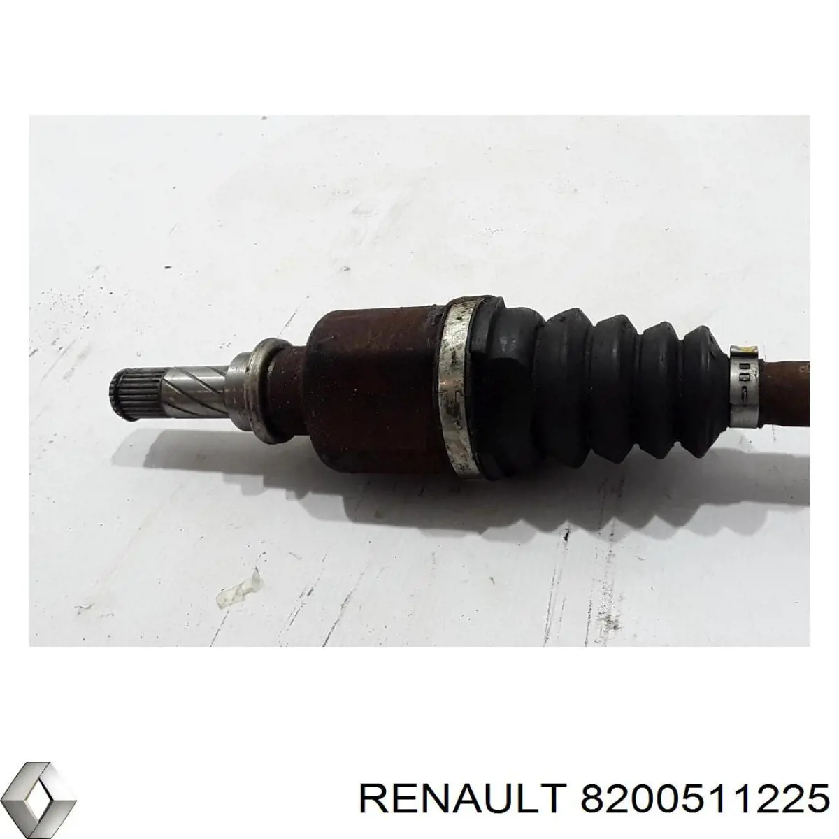 8200511225 Renault (RVI) árbol de transmisión delantero derecho